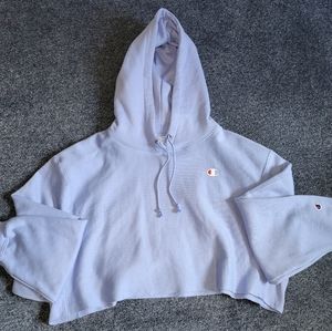 Womens Champion Hoodie Cropped